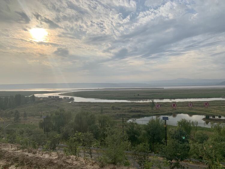 【中國夢&middot;黃河情】山西萬榮如何實現(xiàn)“一泓清水入黃河”？_fororder_汾河入口