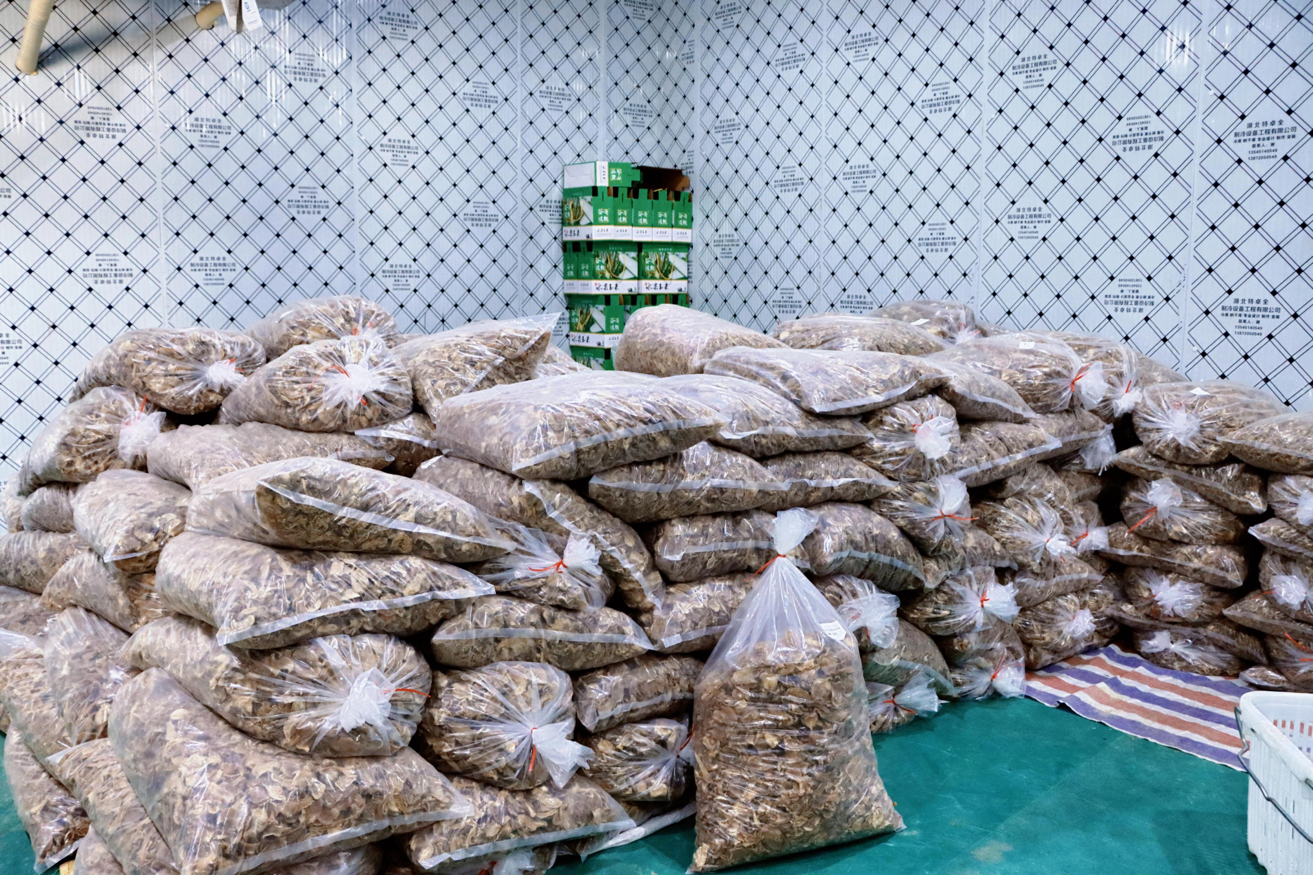 農(nóng)戶家中存儲的農(nóng)產(chǎn)品。受訪方供圖